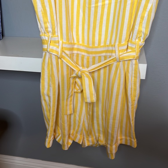 Linen striped shortfalls - Picture 2 of 6